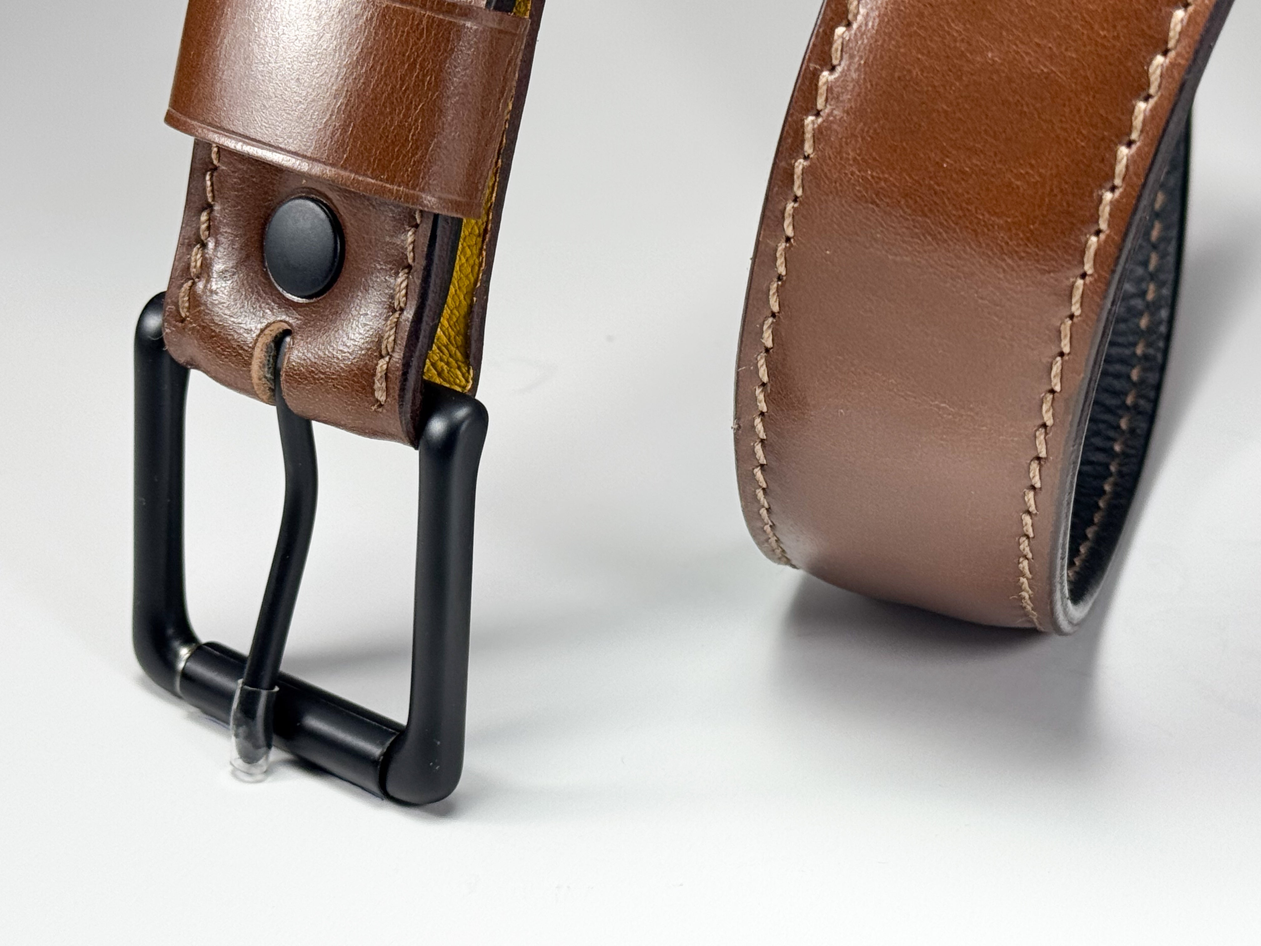 Brown Premium Reinforced Everyday Leather Belt