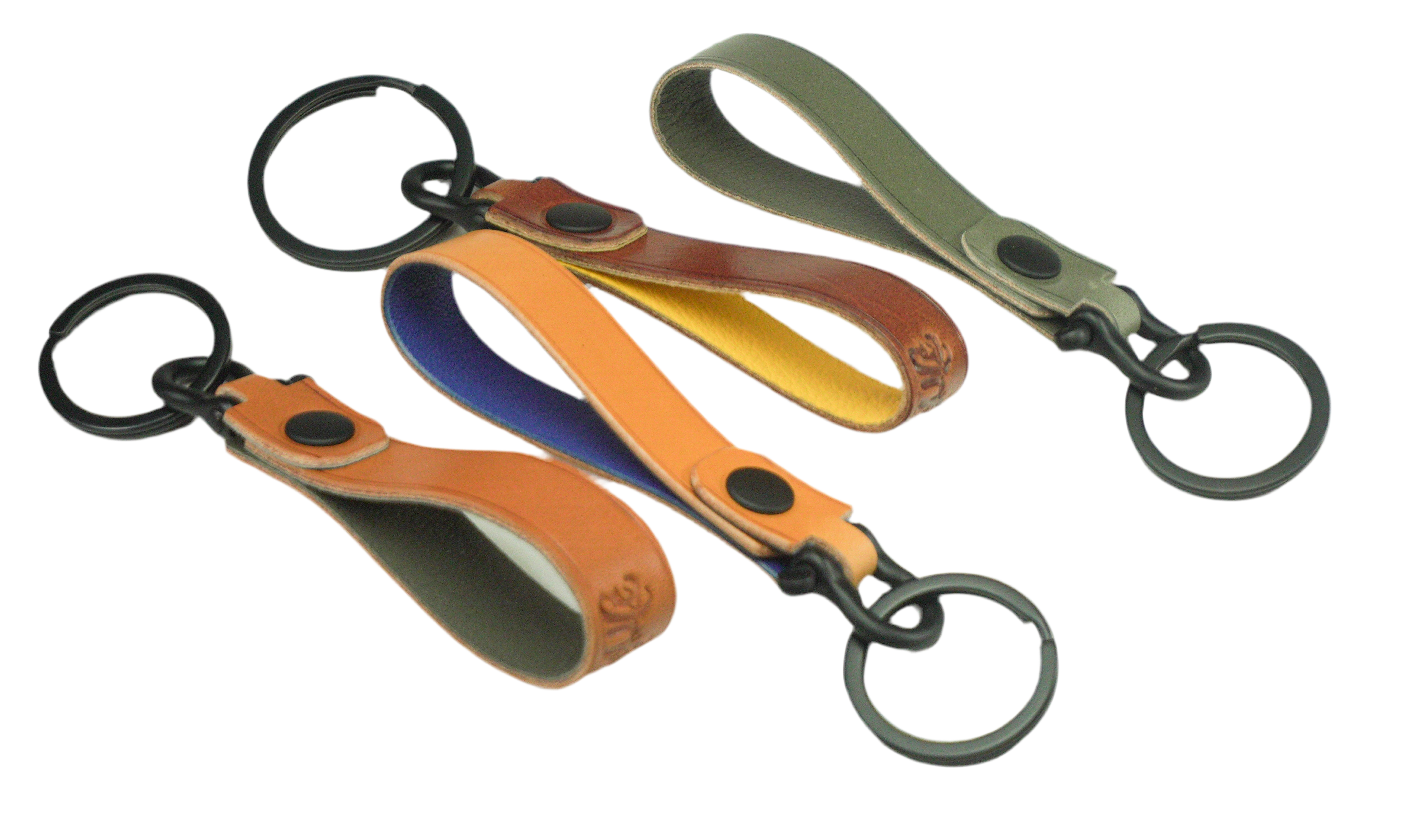 Personalized Leather Keychain