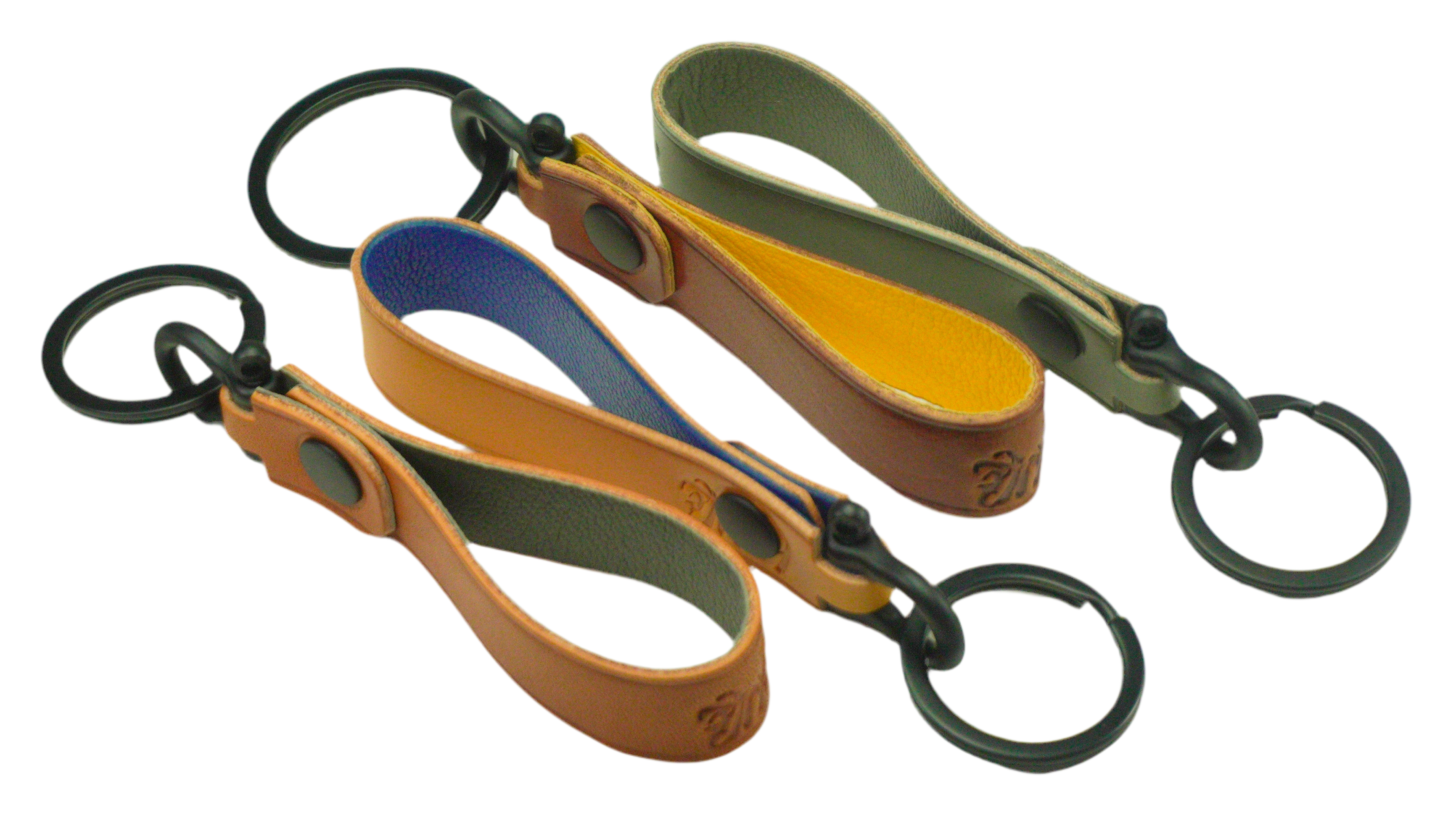 Personalized Leather Keychain