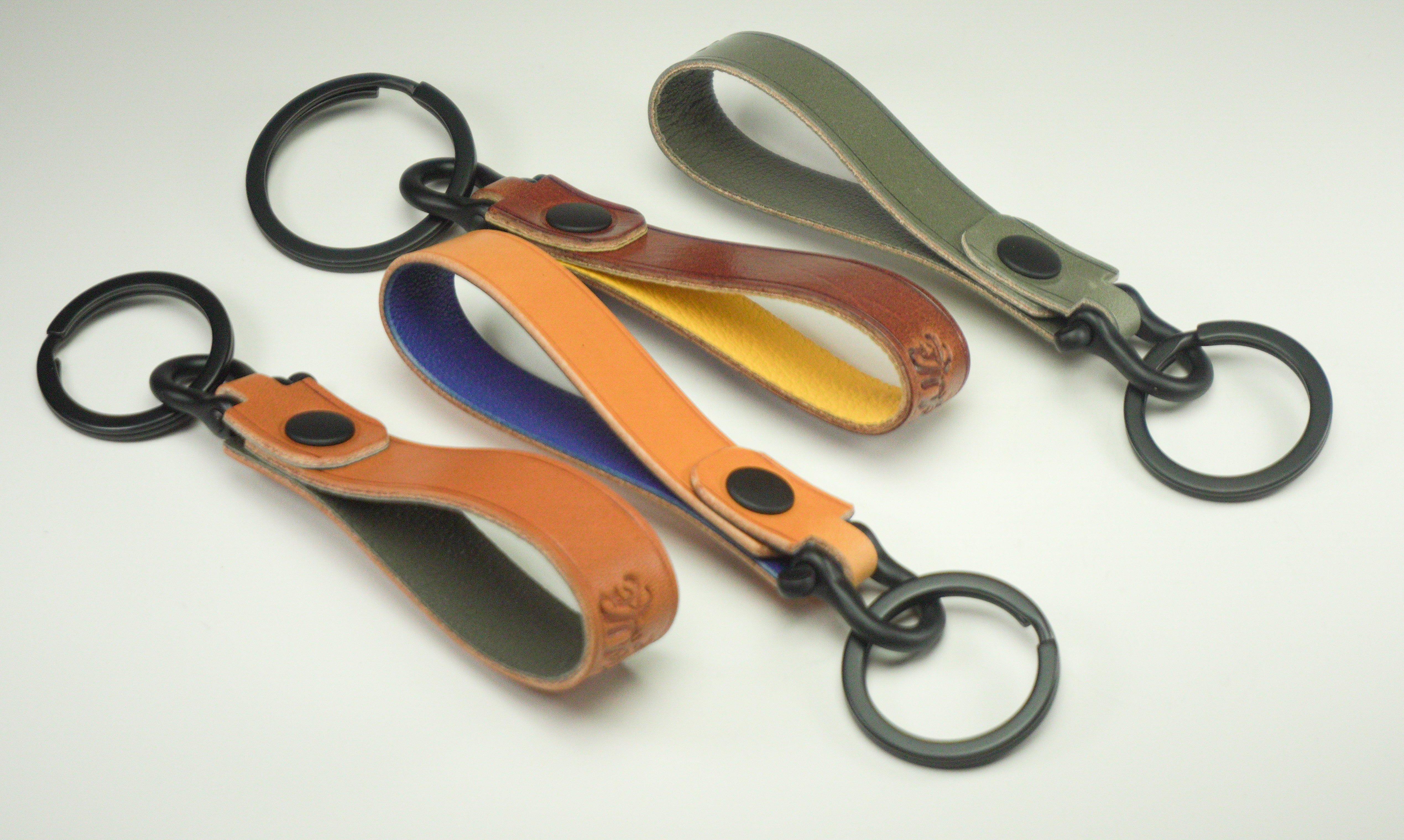 Personalized Leather Keychain